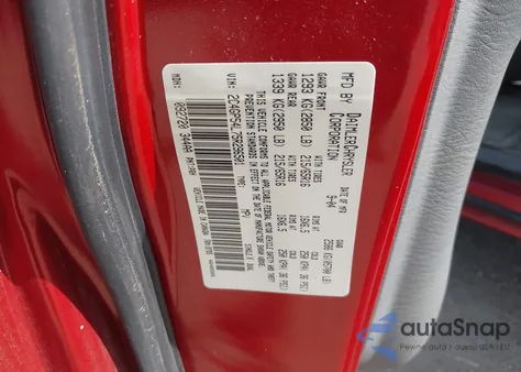 2005 Chrysler Town & Country Touring из США, поврежденный, VIN 2C4GP54L75R296501